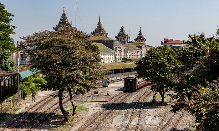 Yangon Central Railway Station Yangon