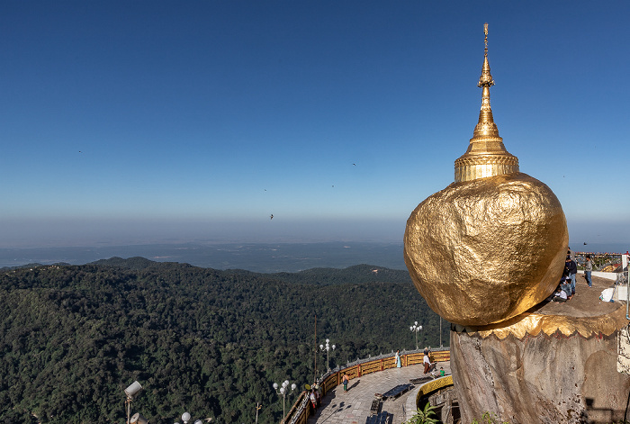 Mar Lar Hpu Kyaiktiyo-Pagode: Goldener Felsen