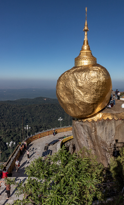 Mar Lar Hpu Kyaiktiyo-Pagode: Goldener Felsen