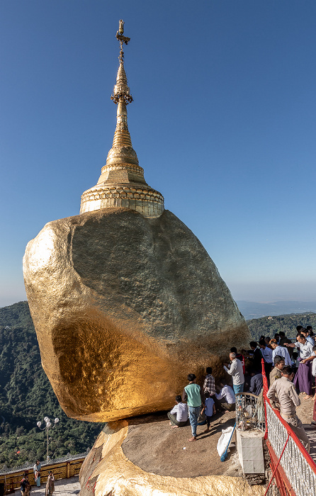 Kyaiktiyo-Pagode: Goldener Felsen Mar Lar Hpu