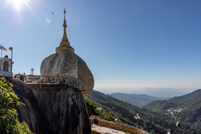 Mar Lar Hpu Kyaiktiyo-Pagode: Goldener Felsen