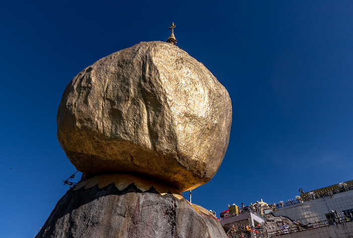 Mar Lar Hpu Kyaiktiyo-Pagode: Goldener Felsen