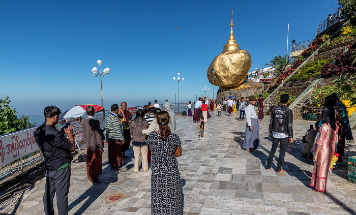 Kyaiktiyo-Pagode: Goldener Felsen Mar Lar Hpu