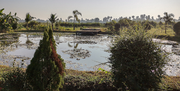 Garten des Myanmar Beauty Hotel 2 Taungoo