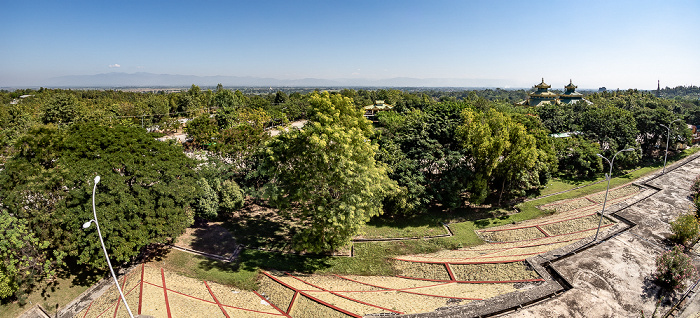 Naypyidaw Blick von der Uppatasanti-Pagode