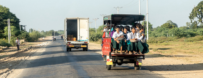 Mandalay-Region Fahrt Naypyidaw - Kalaw