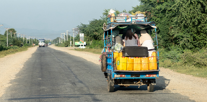 Fahrt Naypyidaw - Kalaw Mandalay-Region