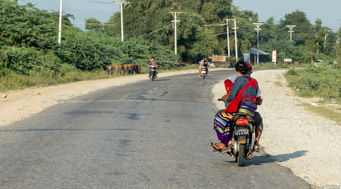 Fahrt Naypyidaw - Kalaw Mandalay-Region