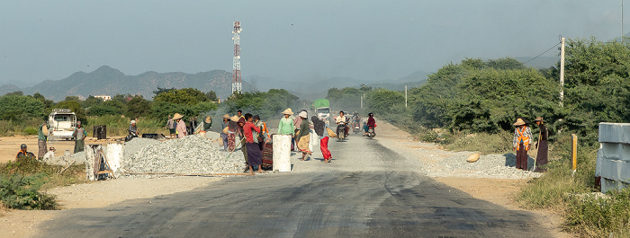 Fahrt Naypyidaw - Kalaw Mandalay-Region