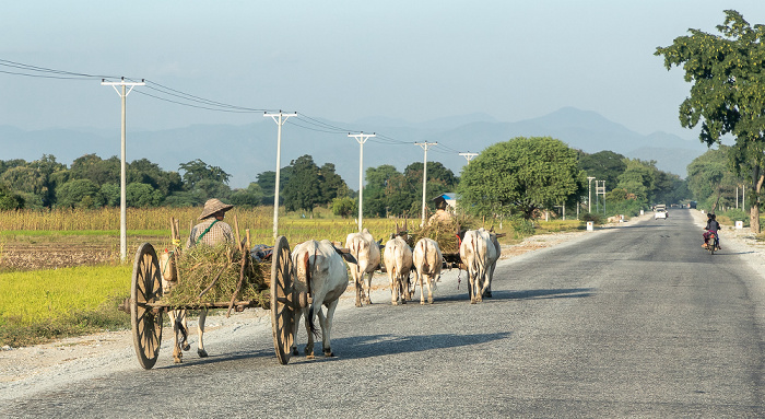 Fahrt Naypyidaw - Kalaw Mandalay-Region