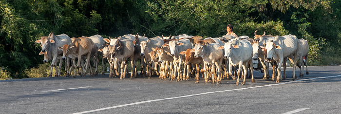 Fahrt Naypyidaw - Kalaw Mandalay-Region