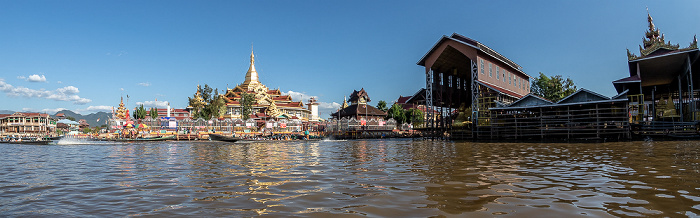 Inle-See Phaung Daw U Pagode, Garage für die Königsbarke