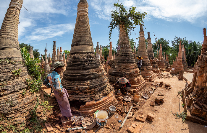 Shwe Indein Pagode Indein