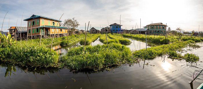 Schwimmende Gärten Inle-See