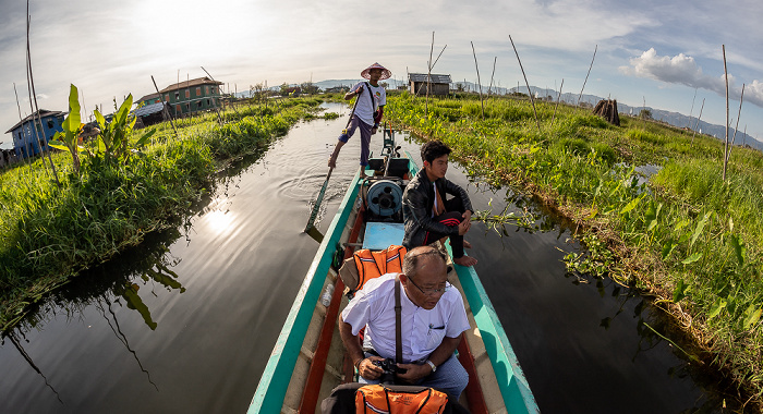 Inle-See Schwimmende Gärten