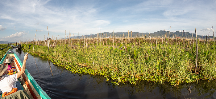 Schwimmende Gärten Inle-See