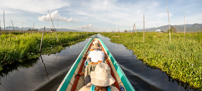 Inle-See Schwimmende Gärten