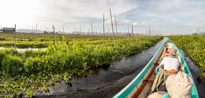 Schwimmende Gärten Inle-See