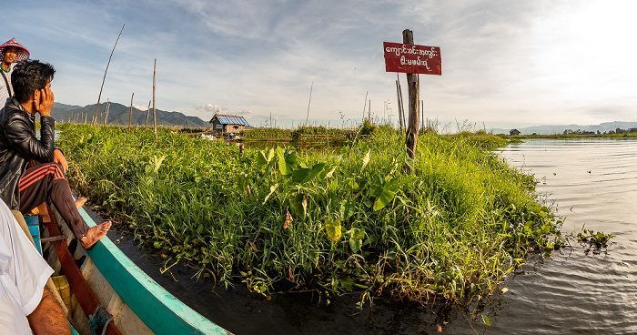 Schwimmende Gärten Inle-See