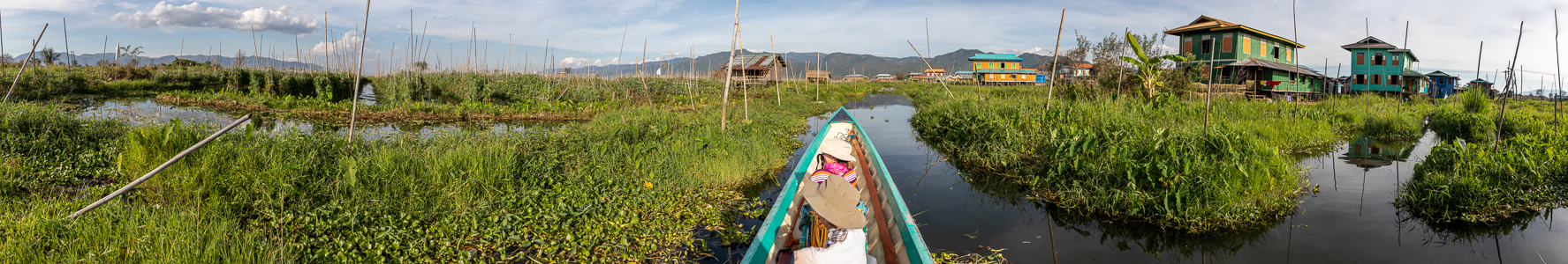 Schwimmende Gärten Inle-See