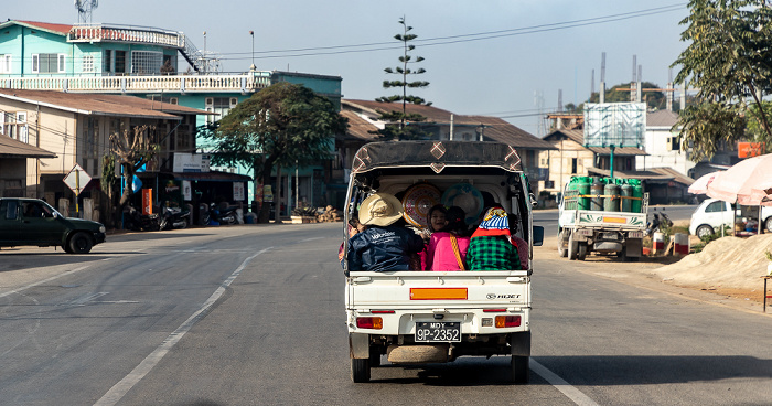 Fahrt Nyaung Shwe - Mandalay Shan-Staat