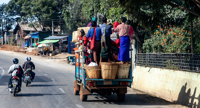 Fahrt Nyaung Shwe - Mandalay Shan-Staat