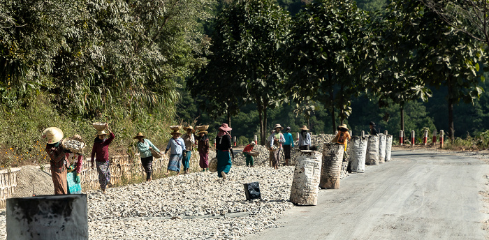 Fahrt Nyaung Shwe - Mandalay Shan-Staat