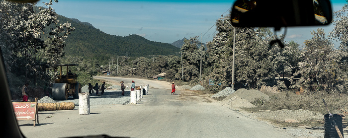 Fahrt Nyaung Shwe - Mandalay Shan-Staat