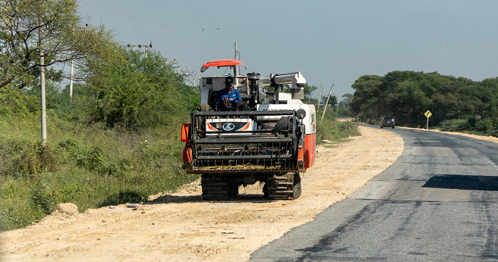 Fahrt Nyaung Shwe - Mandalay: Yangon-Mandalay Highway Mandalay-Region