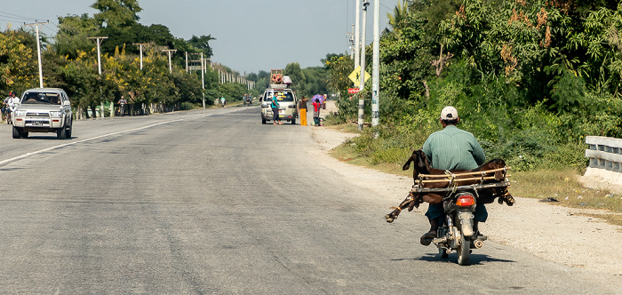 Fahrt Nyaung Shwe - Mandalay: Yangon-Mandalay Highway Mandalay-Region