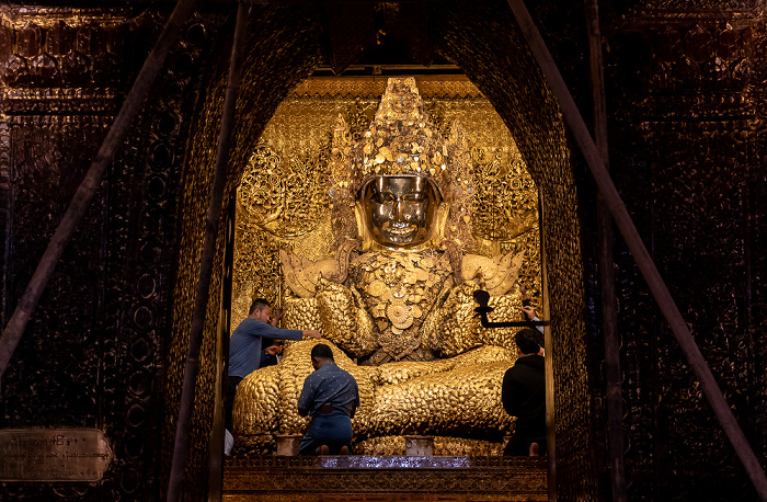 Mahamuni Buddha Tempel Mandalay