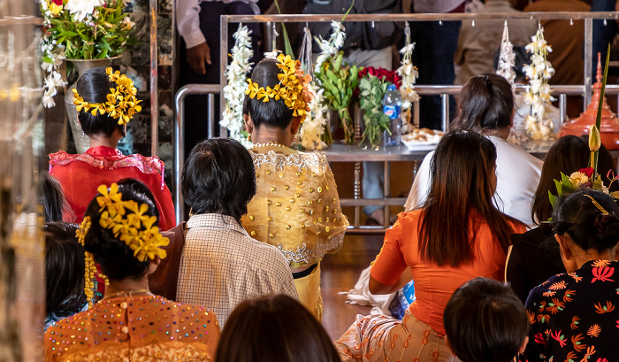 Mahamuni Buddha Tempel Mandalay