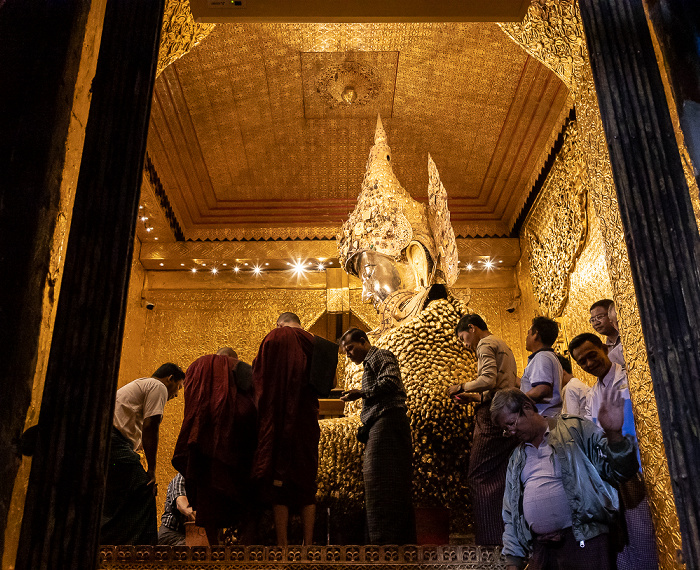 Mahamuni Buddha Tempel Mandalay