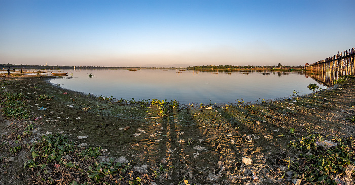 Amarapura Taungthaman Lake U-Bein-Brücke