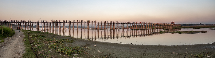 Amarapura U-Bein-Brücke, Taungthaman Lake