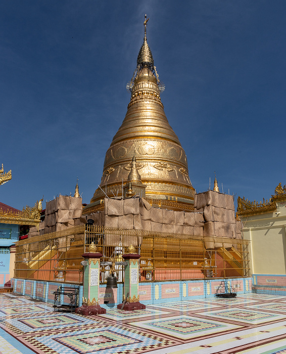 Sagaing Hill: Sun U Ponnyashin Pagode Sagaing