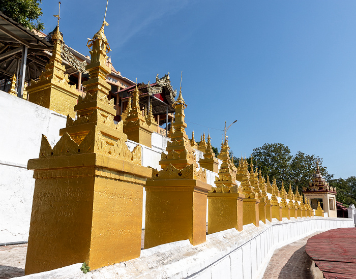 Sagaing Hill: Umin Thonze Pagode Sagaing