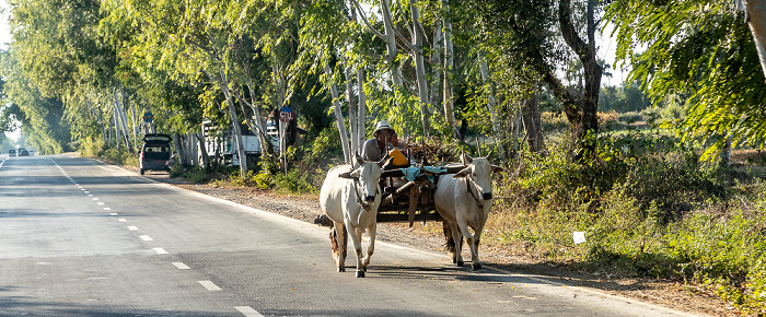 Fahrt Sagaing - Monywa Sagaing-Region