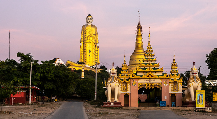 Po Khaung Hill: Laykyun Sekkya Buddha Monywa