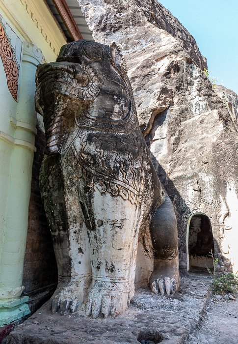 Budhistische Höhle Phowintaung