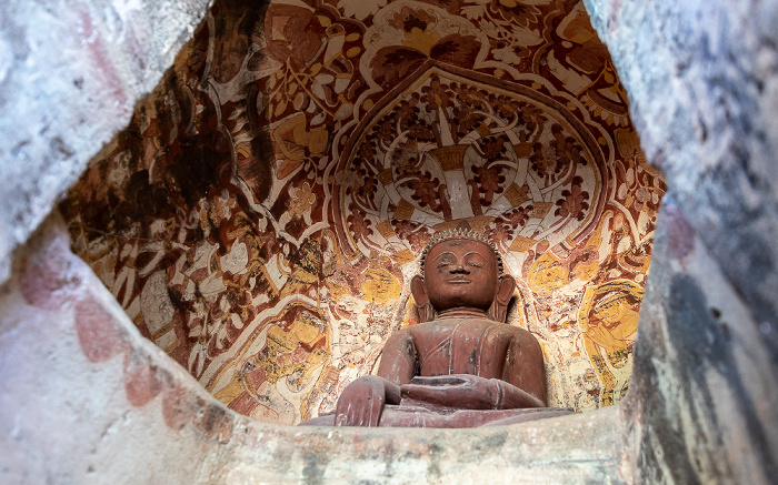 Phowintaung Budhistische Höhle