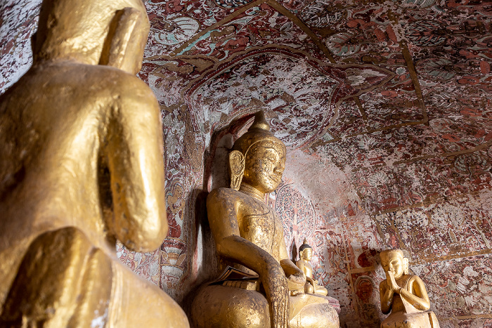 Phowintaung Budhistische Höhle