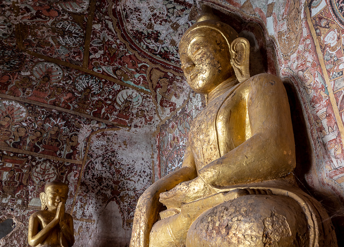 Phowintaung Budhistische Höhle