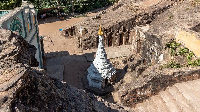 Phowintaung Budhistische Höhlen