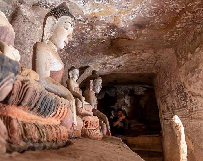 Phowintaung Budhistische Höhle