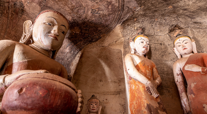 Phowintaung Budhistische Höhle