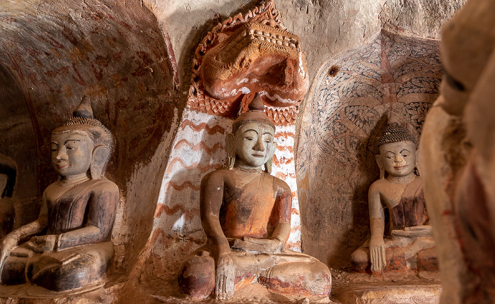 Phowintaung Budhistische Höhle