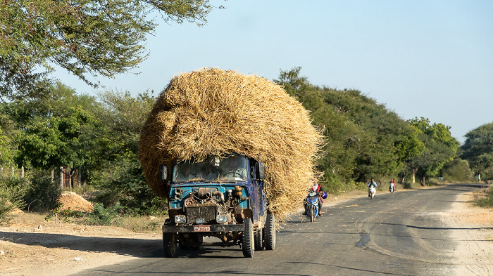 Magwe-Region Fahrt Phowintaung - Bagan