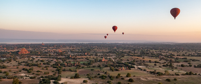 Bagan Luftbild aerial photo