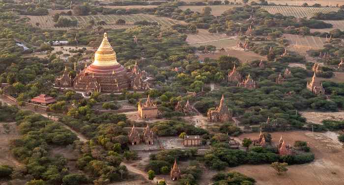 Bagan Luftbild aerial photo